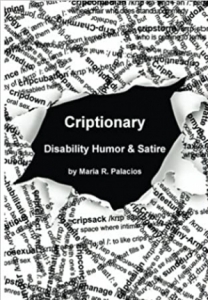 Book cover black and white for Criptionary
